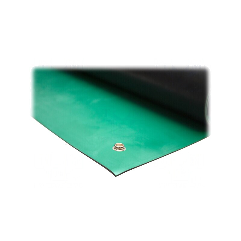 Suporturi masă ESD 1,2m x 0,6m gumă verde | Electronic-mag.ro | Componente Electronice