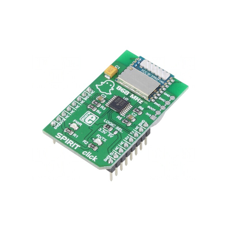 'Placă Prototip EMIȚĂTOR-RECEPTOR RF UART SPIRIT CLICK' | Electronic-mag.ro | Componente Electronice