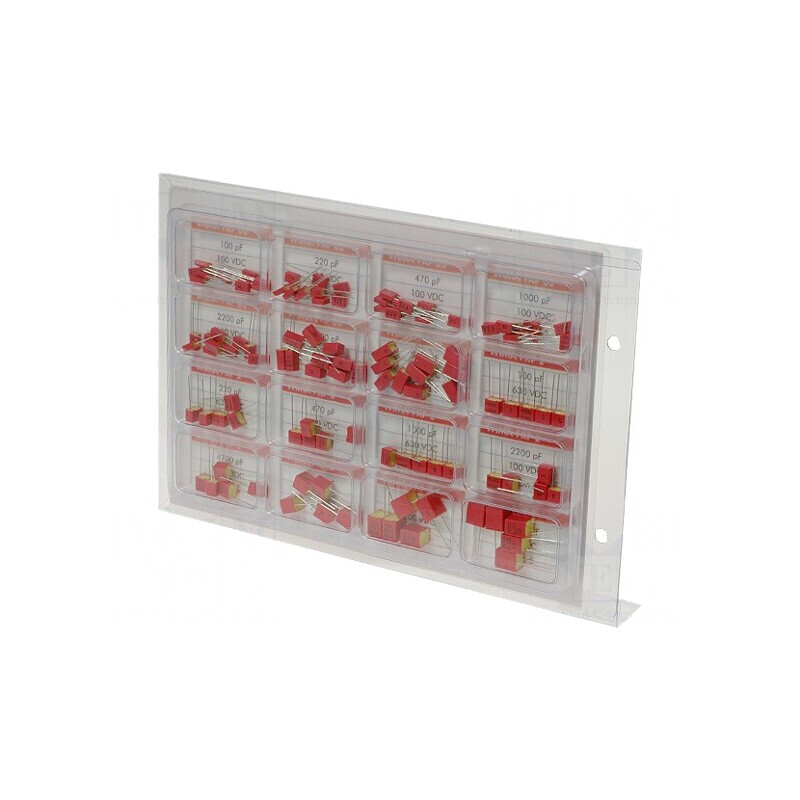 Set Condensatoare 115 Buc 100pF-33nF THT | Electronic-mag.ro | Componente Electronice