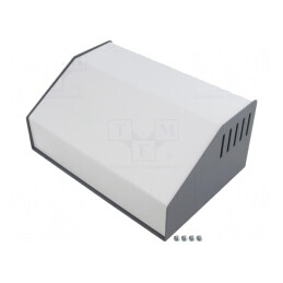 Carcasă desktop aluminiu 519x216x145mm | Electronic-mag.ro | Componente Electronice