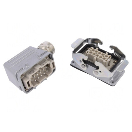 Conector HDC Tată Mamă 10 PIN PE Dimensiune E10 | Electronic-mag.ro | Componente Electronice