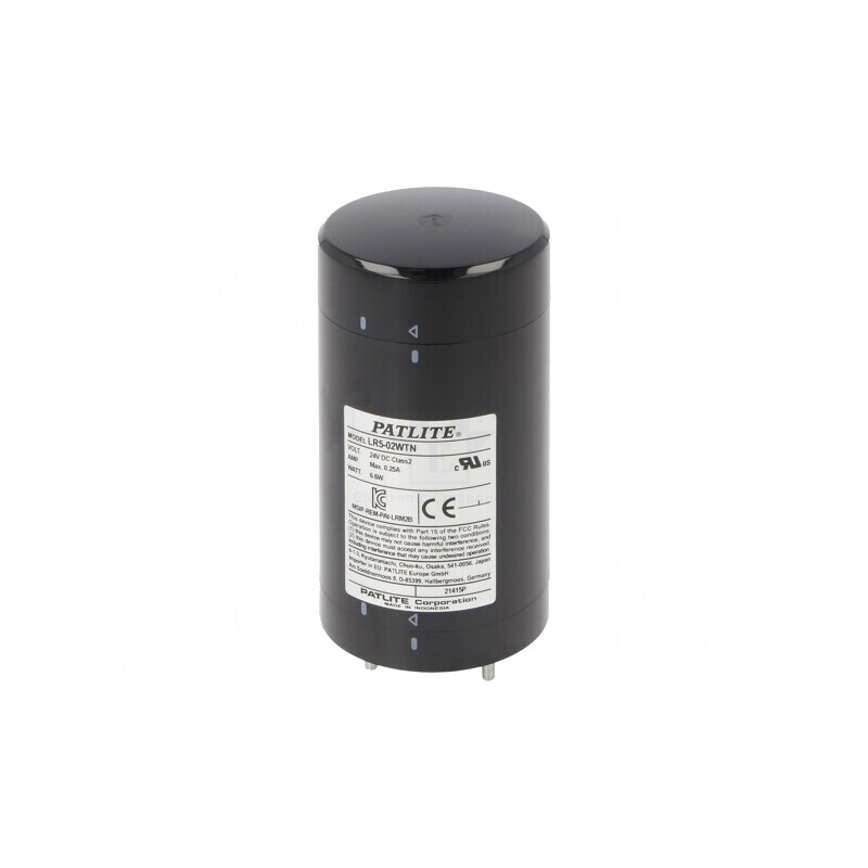 Bază Neagră 24VDC IP65 pentru Semnalizatoare LR5 | Electronic-mag.ro | Componente Electronice