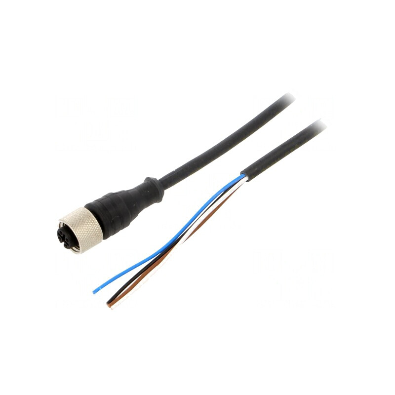 Cablu Conectare M12 4 PIN 10m IP67 250VAC 4A | Electronic-mag.ro | Componente Electronice