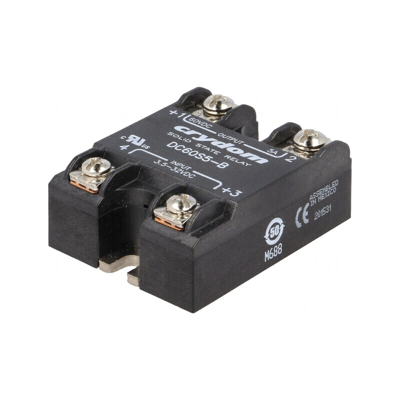 Releu semiconductor Ucom 3,5-32VDC 3A 3-48VDC DC60S3-B | Electronic-mag.ro | Componente Electronice Releu semiconductor Ucom 3,5-32VDC 3A 3-48VDC DC60S3-B | Electronic-mag.ro | Componente Electronice