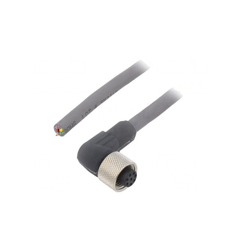 Cablu de Conectare M12 8-PIN 3m 36VAC 2.2A | Electronic-mag.ro | Componente Electronice