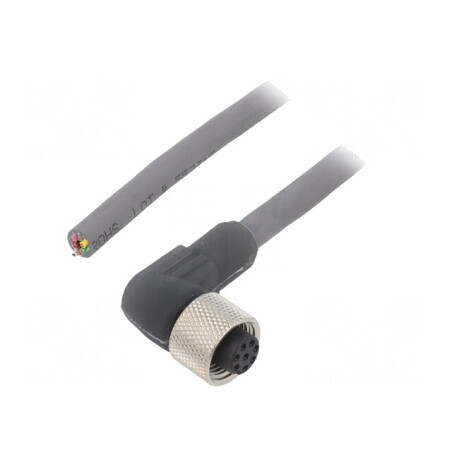Cablu de Conectare M12 8-PIN 3m 36VAC 2.2A | Electronic-mag.ro | Componente Electronice