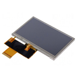Afișaj TFT 4,3" LED 480x272mm cu Tactil | Electronic-mag.ro | Componente Electronice