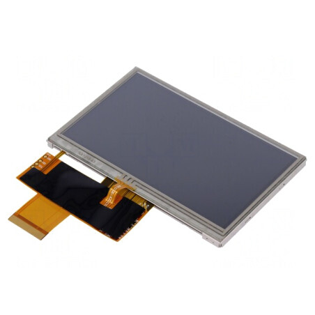 Afișaj TFT 4,3" LED 480x272mm cu Tactil | Electronic-mag.ro | Componente Electronice