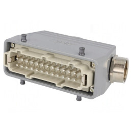 HDC mufă tată EPIC KIT 24 pini 16A 500V M25 | Electronic-mag.ro | Componente Electronice