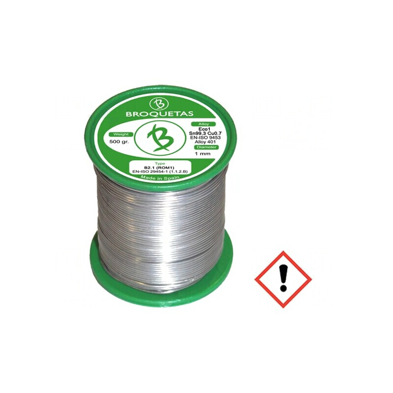 Sârmă de lipit fără plumb 1mm 0,5kg | Electronic-mag.ro | Componente Electronice Sârmă de lipit fără plumb 1mm 0,5kg | Electronic-mag.ro | Componente Electronice