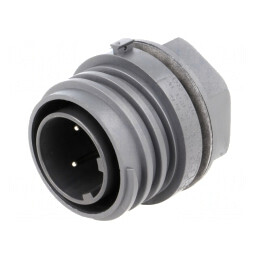 Conector Circular Soclu 3 PIN Alamă EXP-0931/03/P