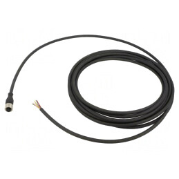 Cablu de Conectare M12 8 PIN 5m  -5÷80°C | Electronic-mag.ro | Componente Electronice