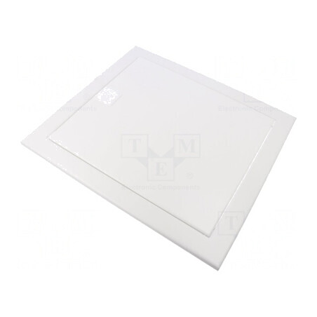 Carcasă pentru aparatură modulară IP40 în perete, albă oțel | Electronic-mag.ro | Componente Electronice
