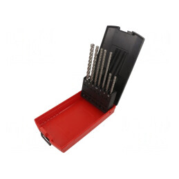 Set burghie beton SDS-Plus 7 buc. | Electronic-mag.ro | Componente Electronice