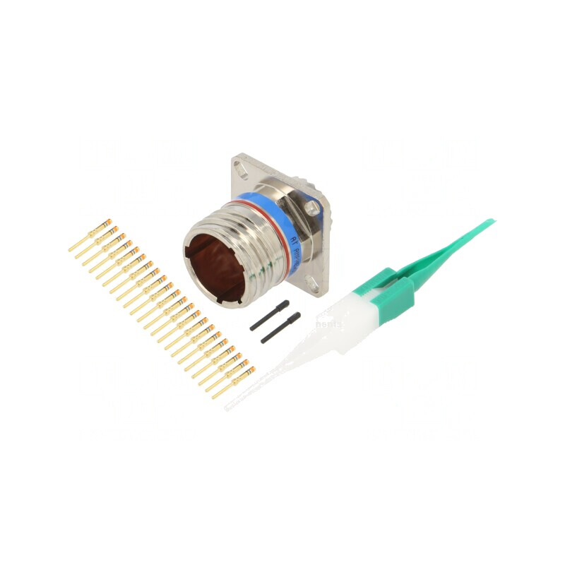 Conector militar 13 MIL-DTL-38999 Serie III tată | Electronic-mag.ro | Componente Electronice