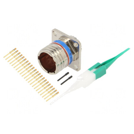 Conector militar 13 MIL-DTL-38999 Serie III tată | Electronic-mag.ro | Componente Electronice