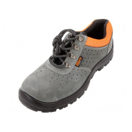 Pantofi Piele Gri-Negru Bombeu Metalic 44 | Electronic-mag.ro | Componente Electronice