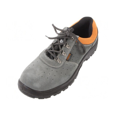 Pantofi Piele Gri-Negru Bombeu Metalic 45 | Electronic-mag.ro | Componente Electronice