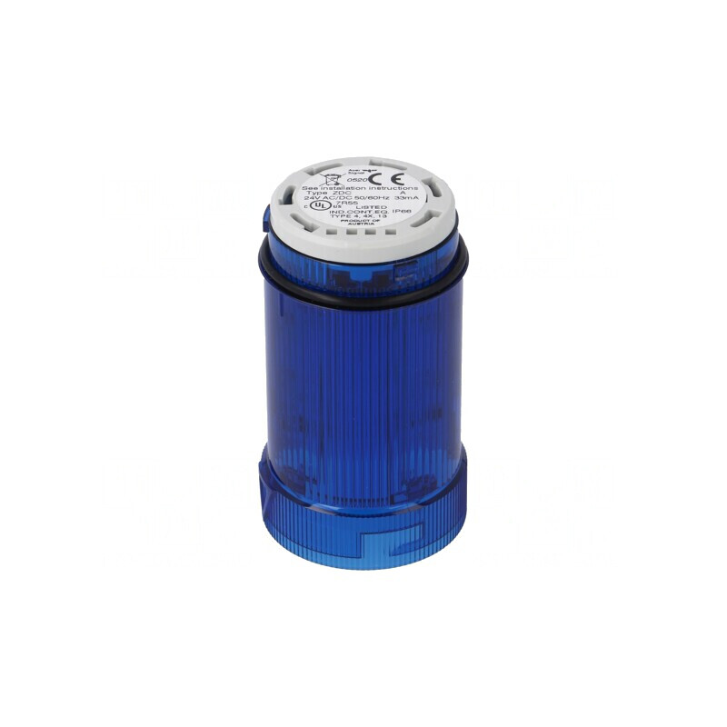 Semnalizator LED Albastru 24V IP66 | Electronic-mag.ro | Componente Electronice