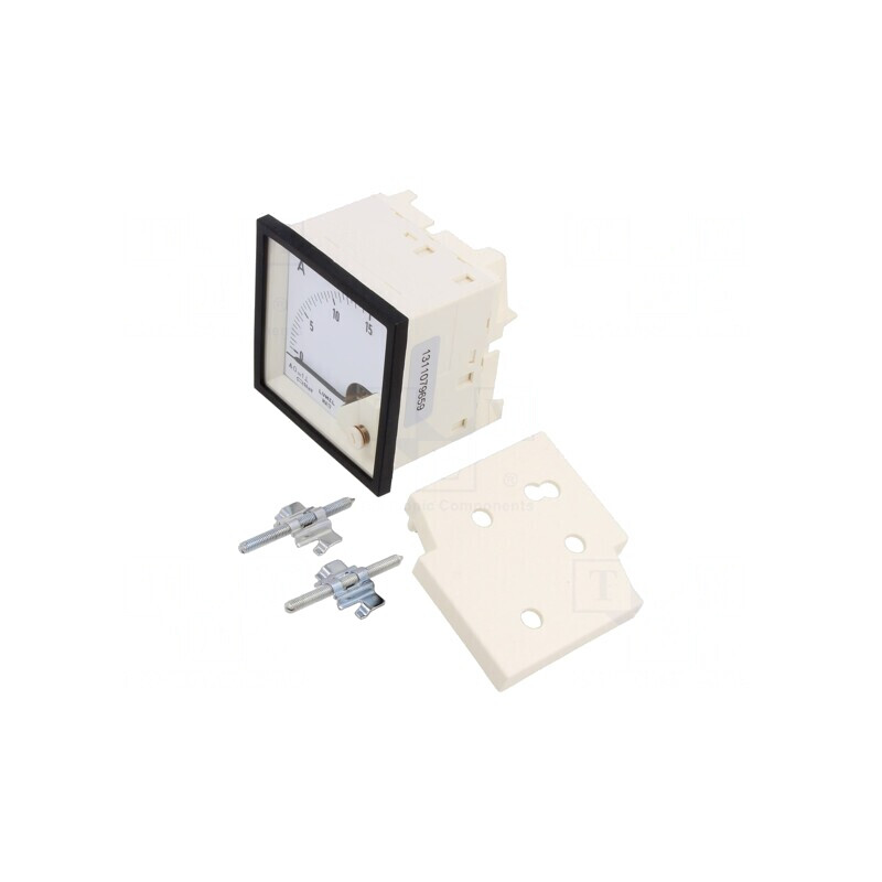 Ampermetru pe panou DC 0-15A Clasa 1.5 61mm 600V | Electronic-mag.ro | Componente Electronice Ampermetru pe panou DC 0-15A Clasa 1.5 61mm 600V | Electronic-mag.ro | Componente Electronice