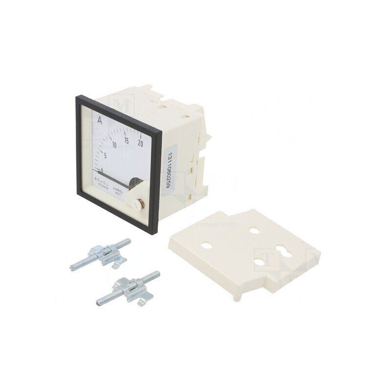Ampermetru pe Panou DC 0-20A Clasa 1.5 61mm 600V MA17N | Electronic-mag.ro | Componente Electronice Ampermetru pe Panou DC 0-20A Clasa 1.5 61mm 600V MA17N | Electronic-mag.ro | Componente Electronice