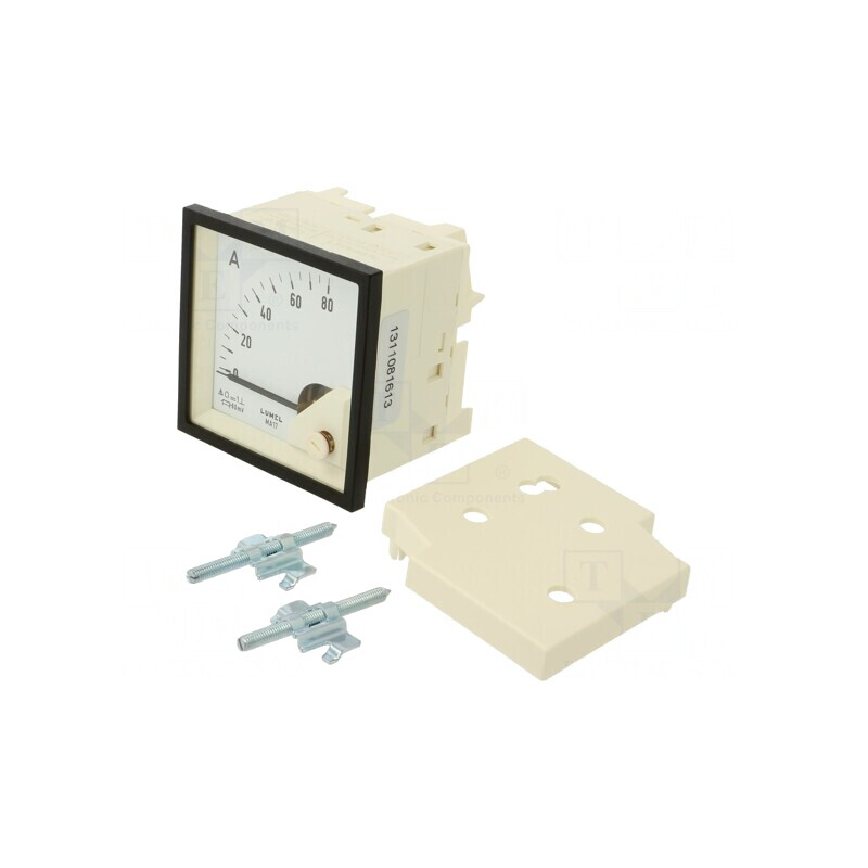 Ampermetru de Panou 0-80A 61mm 600V | Electronic-mag.ro | Componente Electronice Ampermetru de Panou 0-80A 61mm 600V | Electronic-mag.ro | Componente Electronice