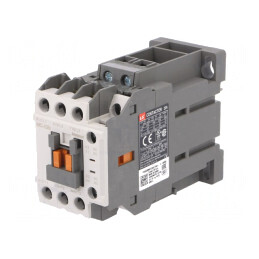 Contactor 3-pol 24VDC 22A cu 3 Contacte Auxiliare NO NC | Electronic-mag.ro | Componente Electronice
