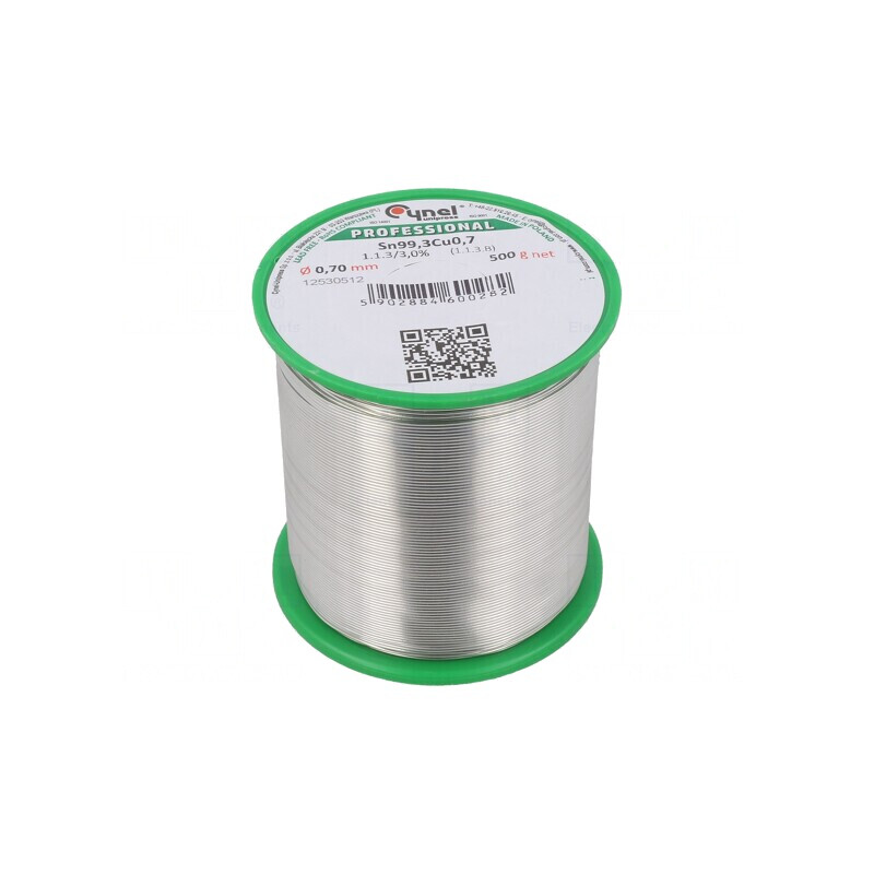 Sârmă de lipit fără plumb 0,7mm 500g | Electronic-mag.ro | Componente Electronice