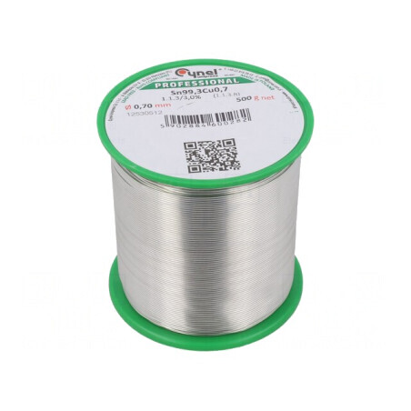 Sârmă de lipit fără plumb 0,7mm 500g | Electronic-mag.ro | Componente Electronice