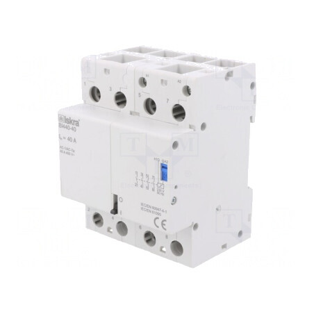 Releu bistabil pentru instalații IP20 40A NO x4 | Electronic-mag.ro | Componente Electronice