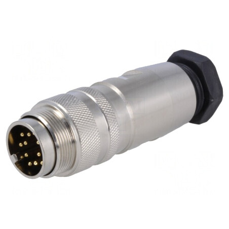 Mufă Conector M16 Tată 12 PIN 3A 60V Drept | Electronic-mag.ro | Componente Electronice