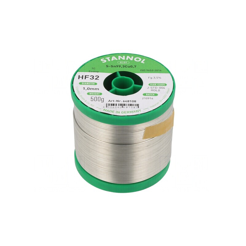 Sârmă de lipit fără plumb 1mm 0,5kg 227°C | Electronic-mag.ro | Componente Electronice Sârmă de lipit fără plumb 1mm 0,5kg 227°C | Electronic-mag.ro | Componente Electronice