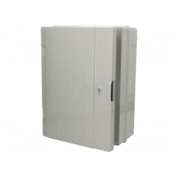 Carcasă de perete ABS gri 265x355x152mm | Electronic-mag.ro | Componente Electronice