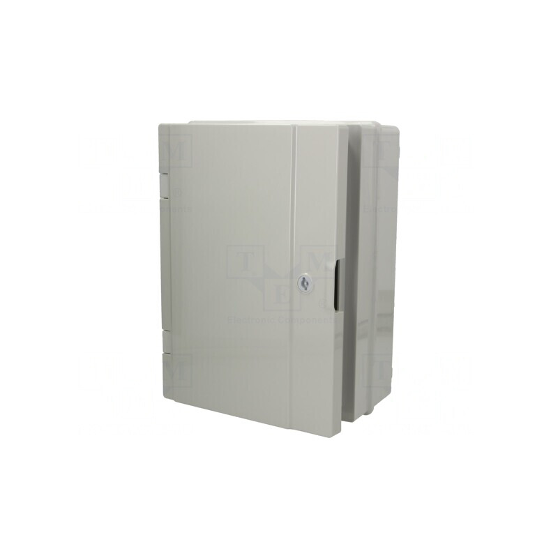 Carcasă de perete ABS gri 265x355x152mm | Electronic-mag.ro | Componente Electronice