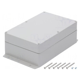 Carcasă Universală cu Lame de Fixare IP67 146x222x82 mm | Electronic-mag.ro | Componente Electronice