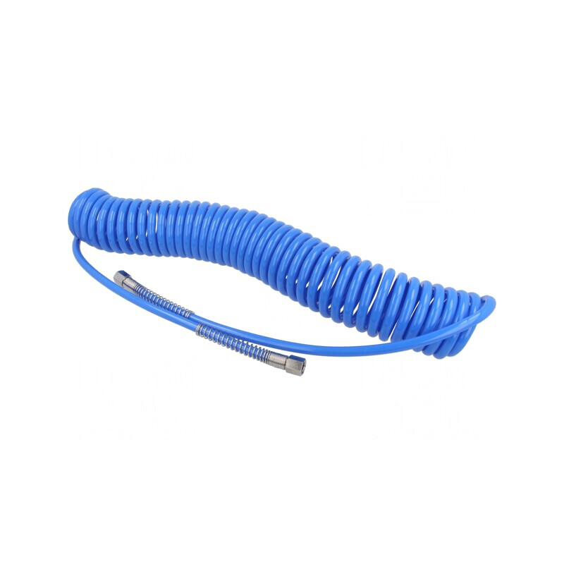 Furtun Pneumatic Spiralat 9m 1/4" | Electronic-mag.ro | Componente Electronice