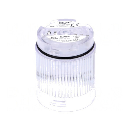 Semnalizator LED Transparent IP65 24VDC Ø50x69mm | Electronic-mag.ro | Componente Electronice