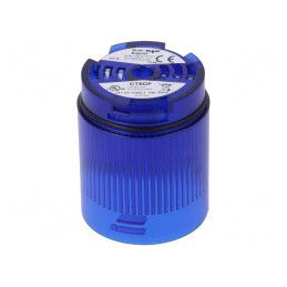 Semnalizator luminos LED albastru 24VDC IP65 Ø50x69mm | Electronic-mag.ro | Componente Electronice
