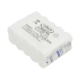 Baterie Ni-MH AA 12V 1500mAh cu urechi pentru lipire | Electronic-mag.ro | Componente Electronice