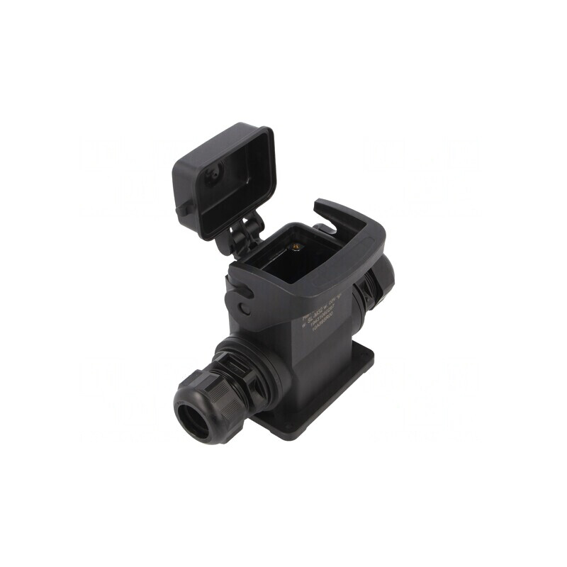 Carcasă pentru Conectori HDC Han-Eco B 6B Drept | Electronic-mag.ro | Componente Electronice Carcasă pentru Conectori HDC Han-Eco B 6B Drept | Electronic-mag.ro | Componente Electronice