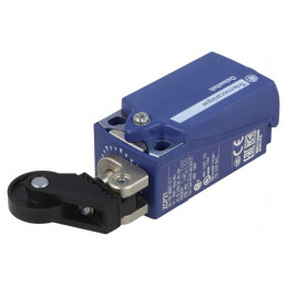 Limitator cursă manetă 29mm rolă plastic 22mm 10A XCKP2128P16 | Electronic-mag.ro | Componente Electronice
