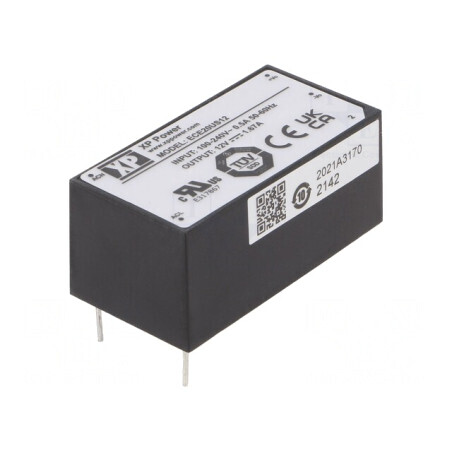 Convertor AC/DC 20W 12V ECE20US12 | Electronic-mag.ro | Componente Electronice