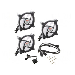 Ventilator DC Axial 12V 120x120x25mm | Electronic-mag.ro | Componente Electronice
