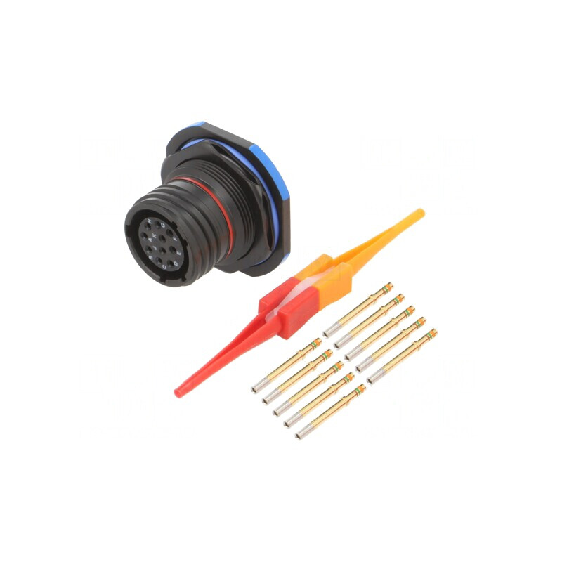 Conector militar dimensiune 13 mamă MIL-DTL-38999 Series III | Electronic-mag.ro | Componente Electronice