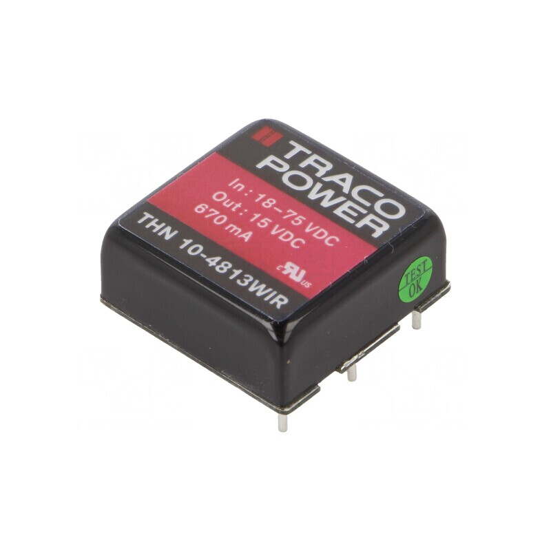 Convertor DC/DC 10W 18-75V la 15V 670mA | Electronic-mag.ro | Componente Electronice Convertor DC/DC 10W 18-75V la 15V 670mA | Electronic-mag.ro | Componente Electronice