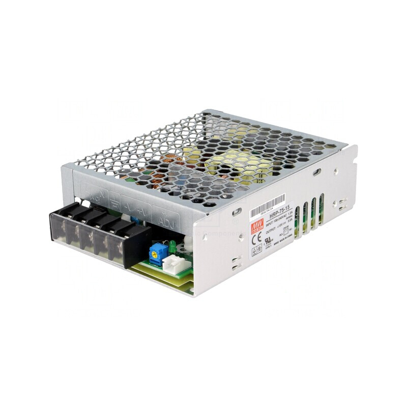 Alimentator Modular Încastrabil 75W 15VDC 5A | Electronic-mag.ro | Componente Electronice