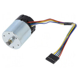 Motor DC cu Encoder 24V 3A 37mm 64CPR | Electronic-mag.ro | Componente Electronice