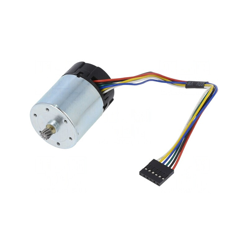 Motor DC cu Encoder 24V 3A 37mm 64CPR | Electronic-mag.ro | Componente Electronice
