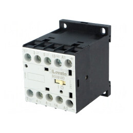 Contactor 3P NO 24VDC 9A 3 Auxiliare | Electronic-mag.ro | Componente Electronice