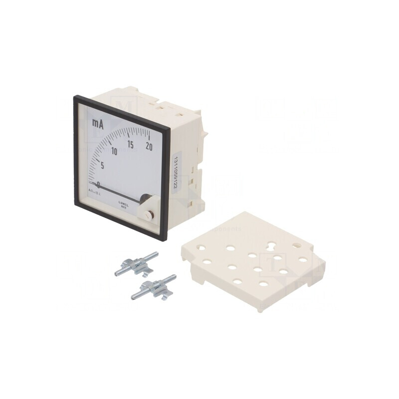 Ampermetru pe panou 0-20mA Clasa 1.5 95mm 600V | Electronic-mag.ro | Componente Electronice Ampermetru pe panou 0-20mA Clasa 1.5 95mm 600V | Electronic-mag.ro | Componente Electronice